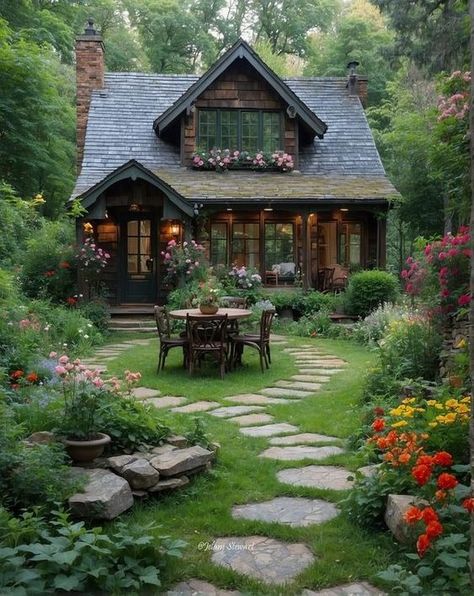 Home / X Cozy Cottages, Storybook Homes, Forest Cottage, Small Cottage Homes, Tree House Designs, Cottage Gardens, Cottage In The Woods, Dream Cottage, Fantasy House