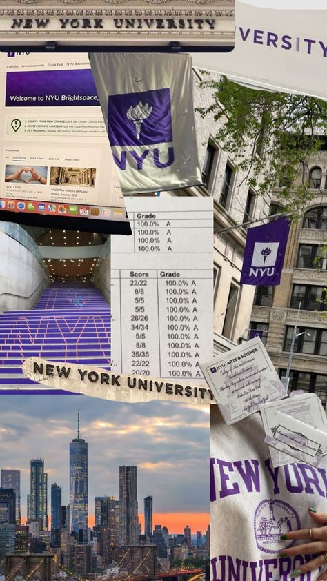 #nyuaesthetic #nyuwantsme #newyorkaesthetic #newyorkornowhere Nyu University, Nyu Campus, Nyu Stern, Nyu Law, Moving To Nyc, University Inspiration, Dream University, Life After High School, Dream Collage