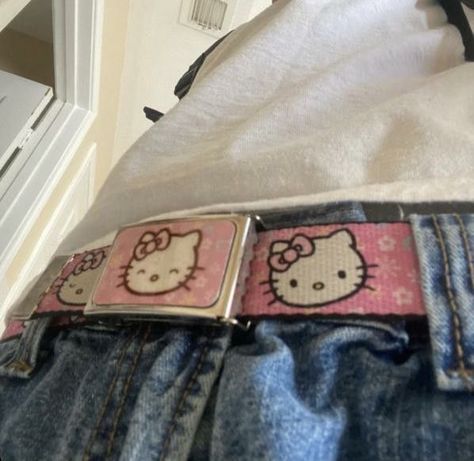 Hello Kitty Belt, Hello Kitty Outfit, Kitty Outfit, Kitty Clothes, Charmmy Kitty, Hello Kitty Clothes, Hello Kitty Aesthetic, Hello Kitty Items, Hello Kitty Collection