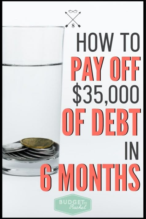 How To Pay Off $35,000 of Debt in 6 Months How To Pay Off 30000 In Debt, How To Pay Off Debt Quickly, Dave Ramsey Debt, Pay Off Debt Quickly, Faire Son Budget, Debt Payoff Tracker, Debt Payoff Printables, Debt Help, Debt Freedom