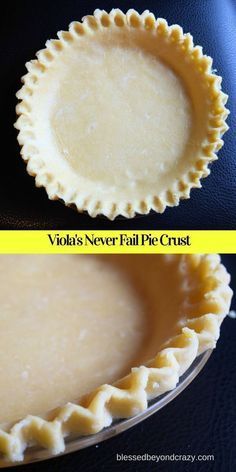 Viola's Never Fail Pie Crust Recipe is a fabulous recipe. It's smooth, easy to handle, very forgiving and feels just like play dough! Definitely a keeper! #blessedbeyondcrazy #pie Never Fail Pie Crust Recipe, Never Fail Pie Crust, Vinegar Pie, Dessert Thanksgiving, Pie Crust Recipe, Pie Pie, Pastry Pie, Homemade Pie Crusts, Pie Crusts