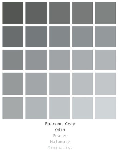 Cool Gray Color Palette, Grey Colour Palette, Gray Pallet, Flat Color Palette, Grey Palette, Paint Color Palettes, Grey Color Palette, Color Palette Design, Colour Board