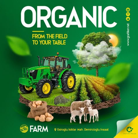 Organic farming social media post#pikbest#templates Farm Ads Design, Farm Social Media Design, Nature Social Media Post, Psd Files Download Free, Agriculture Social Media Design, Farm Poster Design, Agriculture Poster Design Ideas, Organic Farming Poster, Agriculture Ads