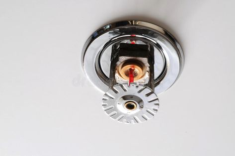 Fire Sprinkler. Image of pendent fire sprinkler in ceiling. Fire sprinklers are , #AFF, #fire, #sprinkler, #ceiling, #pendent, #Fire #ad Fire Sprinklers, Fire Sprinkler System, Types Of Fire, Fire Suppression System, Sprinkler Heads, Fire Suppression, Fire Sprinkler, Fire Equipment, Fire Damage