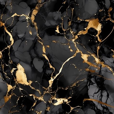 Immerse yourself in luxury with our Marble Black & Gold Patterns. This package includes 20 unique seamless patterns, perfect for enhancing any design project. Its rich, dark tones and lustrous gold detailing emulate the natural elegance of marble, making it an ideal choice for scrapbooking, background designs, wallpapers, and more. All patterns are available for commercial use. Explore these stunning patterns in detail at our Etsy shop, Flingor, and elevate your designs with a touch of opulence. Black And Gold Background Wallpapers, Marbles Wallpapers, Black Marble Texture Dark, Black Gold Marble Wallpaper, Luxury Marble Texture Seamless, Black Tile Texture, Black And Gold Marble Background, Black Marble With Gold Veins, Dark Gold Background