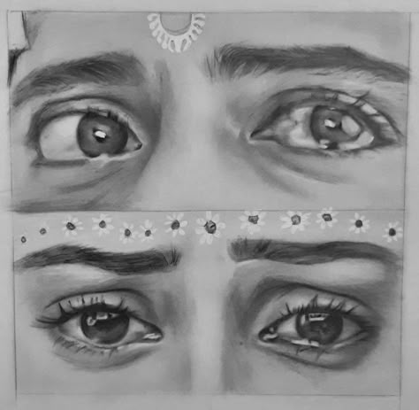 Radha Krishna Eyes Sketch, Sumedh Drawing, Eyes In Love Drawing, Krishna Eyes Sketch, Radha Krishna Eyes Drawing, Krishna Sketch Pencil Creative, Radha Krishna Pencil Drawing, Portrait Sketches Tutorial, Pencil Art Drawings Realistic