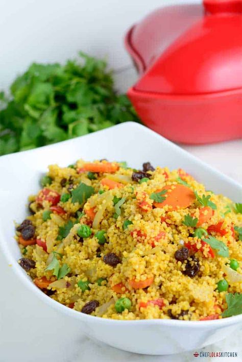 Vegetable Couscous Recipes, Giant Couscous, Nutritious Vegetables, Black Eye Peas, Vegetable Couscous, Couscous Recipe, Homemade Comfort Food, Whole Fish, Nigerian Recipes