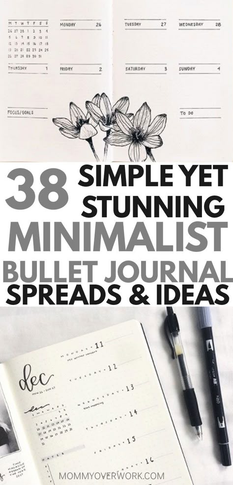 Want a MINIMALIST BULLET JOURNAL layout for inspiration? If your goal is to do more with less, then check out these stunning ideas. You’ll find all kinds of collection pages include key, index, budget & finances, workout, monthly cover, habit tracker, yearly calendar, future log, daily log, weekly spreads, books to read, and more to setup your minimalist bujo. Simple header and banner ideas, monochromatic highlighting and other tips #bulletjournal #bujo #bujoing #bujoinspire #bujojunkies Bujo Simple, Journal Logs, Bullet Journal Log, Simple Header, Minimalist Bullet Journal Layout, Minimalist Bujo, Template Study, Finance Bullet Journal, Minimalist Bullet Journal