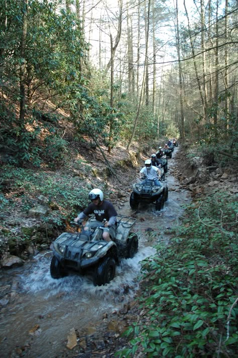 Bluff Mountain Adventures - ATV Rides - Pigeon Forge, TN....So much fun!!! Camping Holidays, 4 Wheelers, Pigeon Forge Tn, Best Trip, Four Wheelers, Gatlinburg, Dirt Bikes, Country Life, Outdoor Adventures