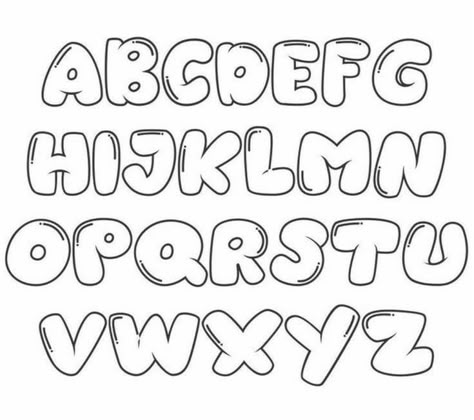 Fancy Fonts Alphabet, Adventure Fonts, Hand Lettering Alphabet Fonts, Alfabet Font, Graffiti Lettering Alphabet, Fonts Handwriting Alphabet, Infant Classroom, Font Bubble, Lettering Styles Alphabet