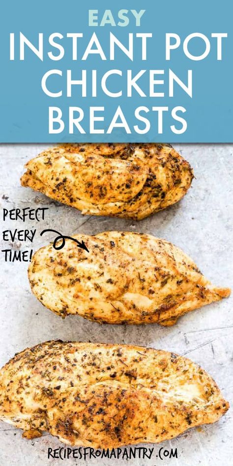 Chicken Breast In Instant Pot Recipes, Baked Chicken In Instant Pot, Instant Pot Chicken Recipes Breast, Frozen Chicken Pressure Cooker Recipes, Instapot Chicken Breast Boneless, Boneless Chicken Instant Pot Recipes, Boneless Skinless Chicken Instant Pot, Insta Pot Chicken Breast Recipes Easy, Cooking Chicken Breast In Instant Pot