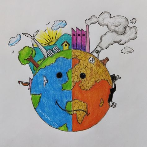 World earth day drawing / Earth day drawing / save earth drawing #earthday #worldearthdat #saveearth Poster Of Earth Day, Earth's Day Drawing, Drawing For World Environment Day, Day Of Earth Drawing, Earth Environment Drawing, Environment Day Placards, Save Planet Earth Drawing, Save Earth Painting Easy, Poster Earth Save