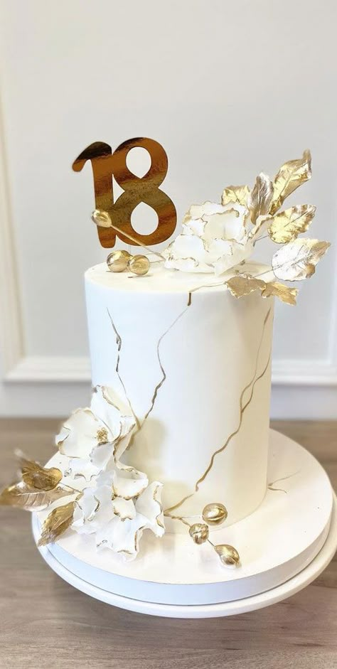 Gold and White Marble 18th Birthday Cake, 18th Birthday Cake Ideas, Elegant 18th Birthday Cakes, Simple 18th Birthday Cake Designs, simple 18th birthday cake for girl, simple 18th Birthday Cake boys, 18th Birthday Cake Chocolate 18th Birthday Cake White, 18th Birthday Cake Gold, Debut Cake 18th, Birthday Cake Gold And White, Birthday Cake White And Gold, Cake White And Gold, Birthday Cake Gold, 18th Birthday Cake Designs, 18th Birthday Cake For Girls