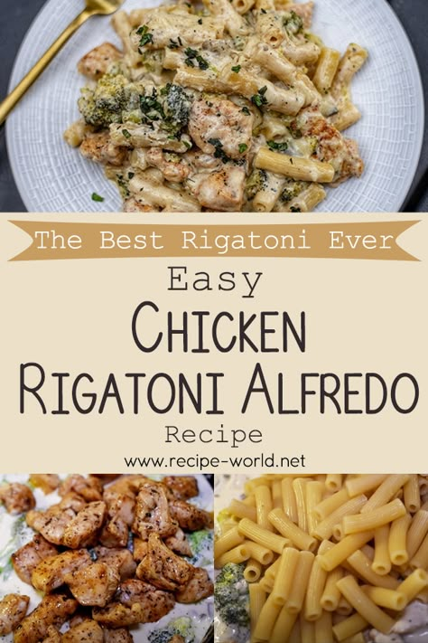 Best Rigatoni Recipe, Fried Mushrooms Recipe, Fry Mushrooms, Veggie Panini, Rigatoni Pasta Recipes, Chicken Rigatoni, Breaded Mushrooms, Panini Recipe, Chicken Nuggets Recipe