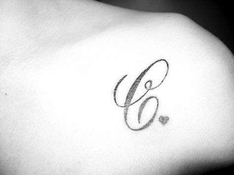 Colton Tattoo Name, C Initial Tattoo, Tattoo Ideas Letters, Letter C Tattoo, Pretty Lettering, Nice Writing, Letter Tattoo, C Tattoo, Initial Tattoo