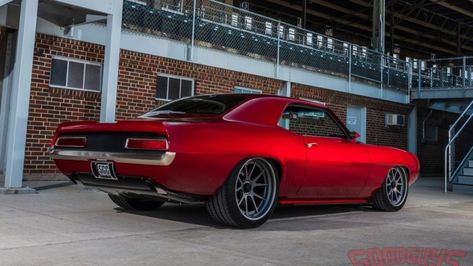 1969 Camaro Pro Touring, Camaro Wheels, Chevy Camero, Steve Cook, Pro Touring Cars, Camaro 1969, Street Machine, 1969 Chevrolet Camaro, Luxury Garage