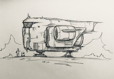 Cities Drawing, Spaceship Drawing, Robot Design Sketch, Space Ship Concept Art, Drawing Hands, Mechanical Art, Star Wars Drawings, Star Wars Concept Art, Organic Art