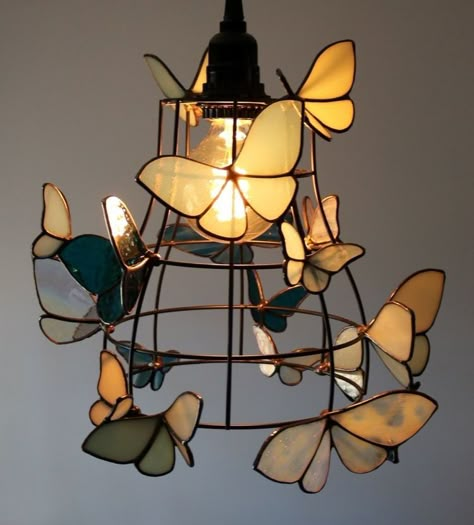 Spiegel Diy, L'art Du Vitrail, Deco Nature, Glass Art Projects, Glass Diy, Boho Deco, Stained Glass Lamps, Stained Glass Diy, Stained Glass Crafts