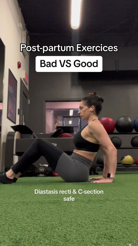 Diastis Recti, Heal Diastasis Recti, C Section Workout, Good Exercises, Postpartum Exercises, Healing Diastasis Recti, Postpartum Exercise, Postpartum Workouts, Weekly Workouts