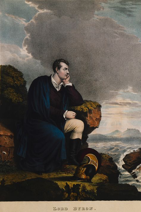 Portrait of Lord Byron. Miss Rachel, Moon God, Hummingbirds Photography, Eastern Mediterranean, Lord Byron, Historical Painting, The Ottoman Empire, Writers And Poets, Don Juan