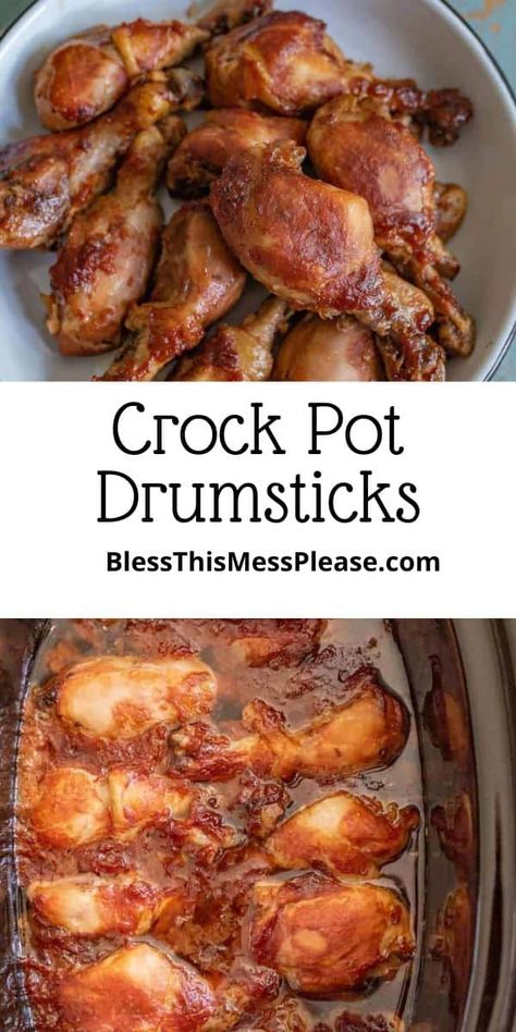 This 5 Ingredient Slow Cooker Chicken Legs recipe is flavor-packed and easy to prepare with just a few simple ingredients. Dinner is done in 10 minutes! Chicken Drummies In Crockpot, Chicken Leg In Crock Pot, Recipes For Chicken Legs In The Oven, Frozen Drumsticks Crockpot, Slow Cooker Chicken Legs Bone In, Slow Cooker Drumstick Recipes, Crockpot Chicken Legs Slow Cooker, Chicken Legs In Crockpot, Drumsticks In Crockpot