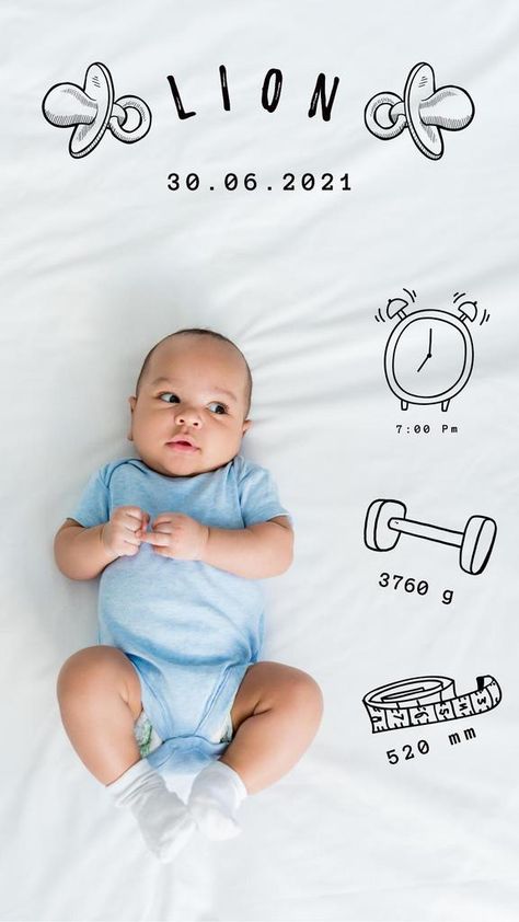 In Bed Instagram Story, Baby Posters Newborn, Baby Birthday Announcement, Baby Footprint Christmas, Christmas Cards Baby, Baby Footprints Christmas, Monthly Milestone Pictures, First Birthday Milestone Board, Baby Milestone Chart