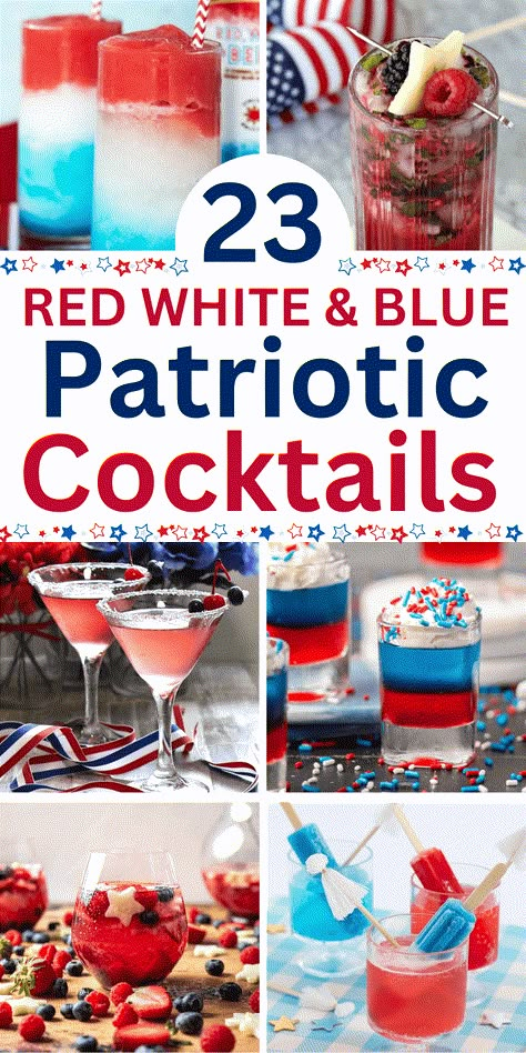 The BEST 4th of July red, white, and blue patriotic cocktails for your summer party! These delicious and refreshing Fourth of July drinks and cocktail recipes will have everyone feeling extra festive at your BBQ party. 4th of July drinks alcoholic goes well with patriotic food. Easy 4th of July cocktails, memorial day cocktails red white blue, red white blue drinks cocktails, patriotic cocktails 4th of July, 4th of july party cocktails for a crowd, 4th of july batch cocktails, summer cocktails. 4th Of July Batch Cocktails, Fourth Of July Cocktails For A Crowd, Fourth Of July Punch Alcohol, Fourth Of July Drinks Alcohol Pitcher, 4th Of July Cocktails Pitcher, 4th Of July Punch Alcohol, 4th Of July Cocktails For A Crowd, Fourth Of July Alcoholic Drinks, Fourth Of July Drinks Alcohol