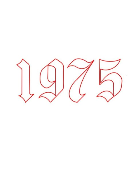 1975 Tattoo Ideas, Tats Aesthetic, Tattoo Numero, Tattoo Learning, Tattoo Lettering Alphabet, Father Tattoos, Hippie Tattoo, Phrase Tattoos, Tattoo Lettering Styles