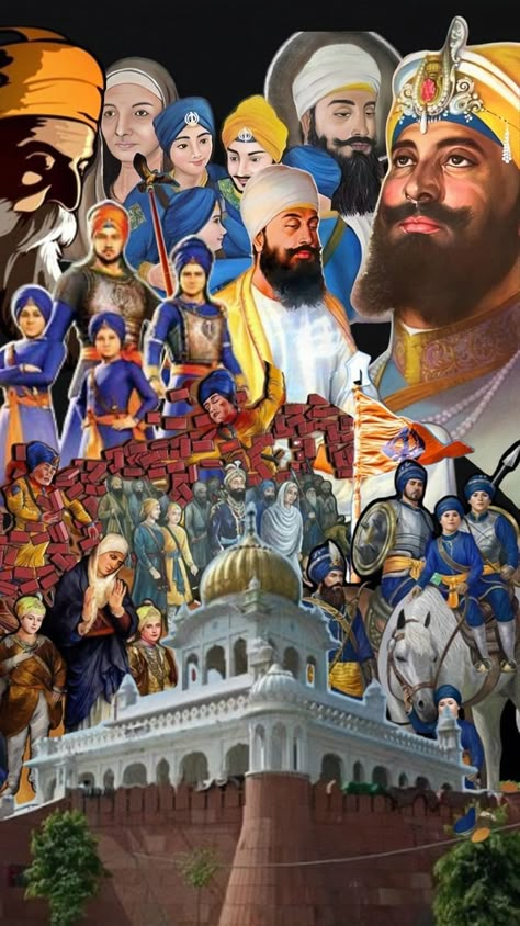 Sahibzaade Pics, Chaar Sahibzaade Pics, Char Sahibzade Pics, Char Sahibzade, Shaheedi Diwas, Dhan Baba Deep Singh Ji, Chaar Sahibzaade, Sikhism Beliefs, Guru Wallpaper