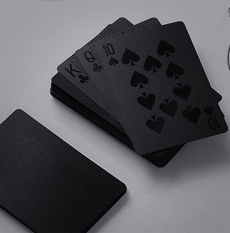 Bridge Card Game Aesthetic, Playing Cards Aesthetic, Black Playing Cards, Cards Aesthetic, Game Card Design, Playing Cards Design, Poker Cards, X Reader, White Aesthetic