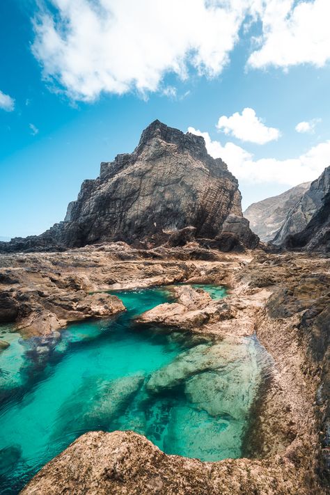 28 Awesome Things To Do On Porto Santo: The Ultimate Guide Tidal Pool, Travel Portugal, Visit Portugal, Natural Pool, Northern Territory, Beach Getaways, Beach View, Porto Portugal, Best Location