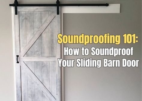 how to soundproof a barn door Running Room, Indoor Barn Doors, Barn Door Closet, Diy Sliding Barn Door, Room Redesign, Diy Barn Door, Sliding Barn Doors, Room Door, Basement Remodel