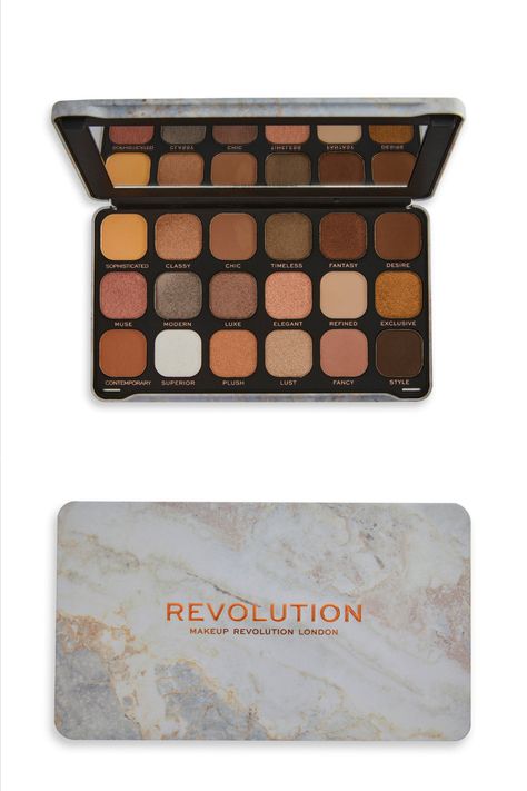 Revolution Makeup Palette, Revolution Pallete, Fantasy Eyeshadow, Makeup Revolution Forever Flawless, Revolution Eyeshadow Palette, Maybelline Eyeshadow Palette, Make Up Pallets, Makeup Revolution Palette, Makeup Palette Collection