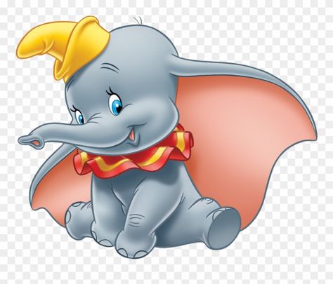 Dumbo Characters, Dumbo Cartoon, Dumbo Birthday, Dumbo The Elephant, Disney Mignon, Baby Dumbo, Cardboard Standup, Disney Movie Night, Flying Elephant