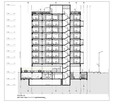 8 Floor Building Design, Hotel Project Architecture Floor Plans, Hotel Project Architecture, Parking Plan, Hotel Design Architecture, Hotel Floor Plan, Hotel Floor, Hotel Plan, Plans Architecture