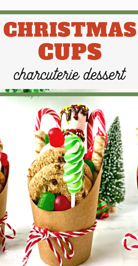 Check out these Christmas Charcuterie Cups! They're a fun and easy way to bring about the holiday cheer! Perfect for holiday parties! Charcuterie Christmas Cups, Christmas Charcuterie Cups Ideas, Thanksgiving Charcuterie Cups, Fall Charcuterie Cups, Kids Charcuterie Cups, Christmas Charcuterie Cups, Charcuterie Dessert, Fun Holiday Desserts, Charcuterie Cups