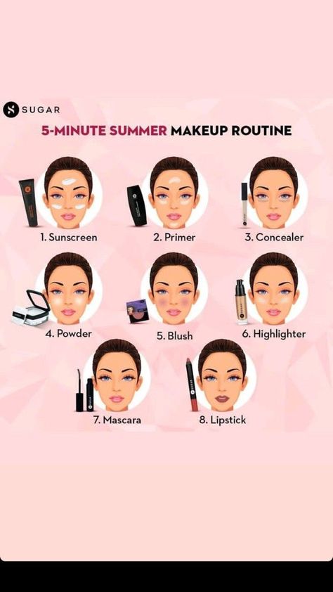 Summer makeup Routine For Beginner✨🌹 more in the telegram Short Makeup Routine, Best Makeup Routine For Teens, Makeup Routine No Foundation, Makeup Base Tutorial Step By Step, Make Up Routine Steps Simple, Makeup Routine For 12 Yo, Makeup Tips For Teens, Teen Makeup Looks Natural, Simple Makeup Tips Natural Looks