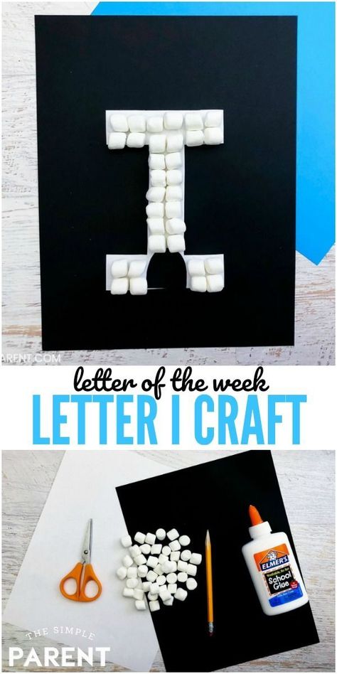 Letter I Activity, I Is For Igloo, Preschool Letter I, Letter I Craft, Letter Of The Week Crafts, Preschool Letter Of The Week, Letter I Activities, Letter I Crafts, Preschool Letter Crafts