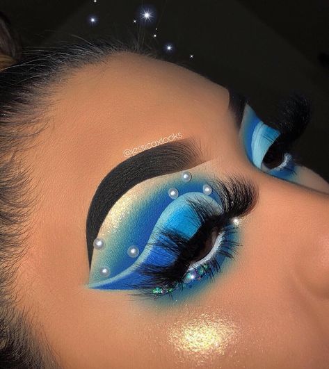 Stitch Disney Makeup, Silvermist Makeup, Stitch Makeup Disney, Dory Makeup, Extraordinary Makeup, Disney Eye, Stitch Makeup, Gal Makeup, Disney Eye Makeup