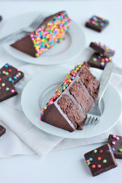 Cosmic Brownie Cake - Baking with Blondie Baking With Blondie, Whipped Peanut Butter, Cosmic Brownies, Cakes Frosting, Dark Chocolate Cakes, Chocolate Cake Mixes, Brownie Cake, Cake Tasting, Cake Inspo