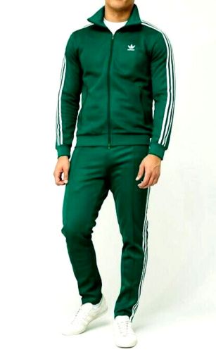 Track Suit Men Adidas, Adidas Tracksuit Mens, Franz Beckenbauer, Large Jacket, Adidas Tracksuit, Mens Athletic Wear, Adidas Track Jacket, Adidas Vintage, Track Suit Men