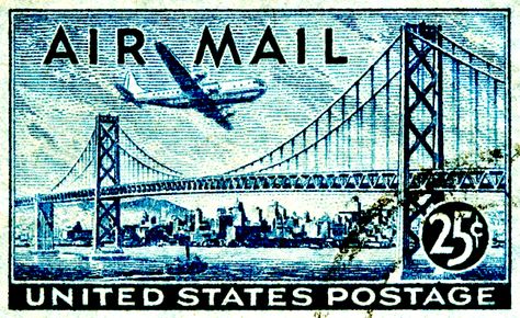 Oakland Bay Bridge, San Francisco Bridge, Postage Stamps Usa, Usa Stamps, Old Stamps, Mail Stamp, Rare Stamps, Post Stamps, World Stamps