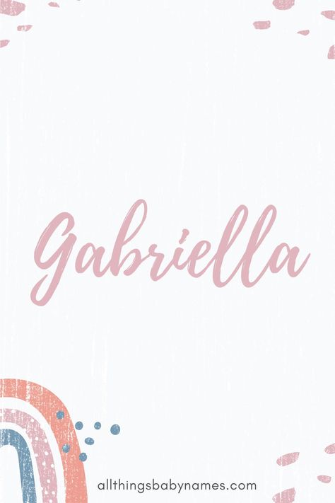 Talia Name Wallpaper, Gabriel Name Meaning, Gabriel Name, Gabriella Name, Gabriella Name Meaning, Charlotte Name Meaning, Ariella Name Meaning, Wallpaper With Name, Elizabeth Name Meaning