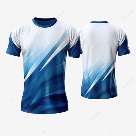 Sport Jersey Design Ideas, Gradient Jersey Design, Blue Tshirt Design, Blue And White Jersey Design, Blue Jersey Design, Blue Jersey Design Volleyball, Full Sublimation Jersey Design, Jersey Futsal Printing Design, Sports Tshirt