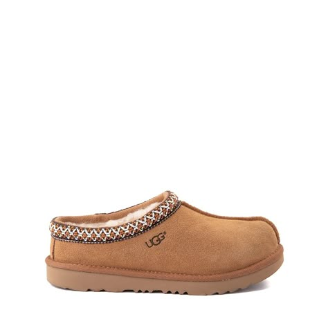 UGG® Tasman II Slipper - Little Kid / Big Kid - Chestnut | Journeys Kidz Cute Uggs, Ugg Store, Shoe Size Chart Kids, Ugg Tasman Slippers, Boston Shearling, Birkenstock Boston Shearling, Slippers Boots, Holiday Wishlist, Ugg Tasman