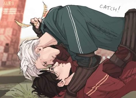 Darry Fanart, Harry And Draco, Harry X Draco, Draco X Harry, Drarry Fanart, Hp Fanart, Harry Draco, Gay Harry Potter, Harry Potter Fanart