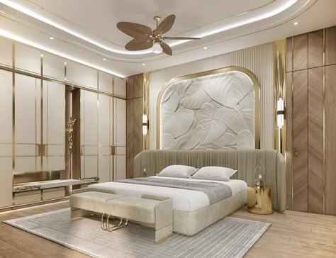 Arch’M | Ultra luxurious bedroom for bungalow! #color #interiordesign #interior #homedecor #bed #girls #homedesign #decor #decoration #daughter… | Instagram Luxury Guest Bedroom, Luxurious Bedrooms Master, Dream Bedroom Luxury, Guest Bedroom Bedding, Luxury Bedroom Interior Design, Minimalist Decor Ideas, Bedroom Decor On A Budget, Warm Aesthetic, Pink Luxury