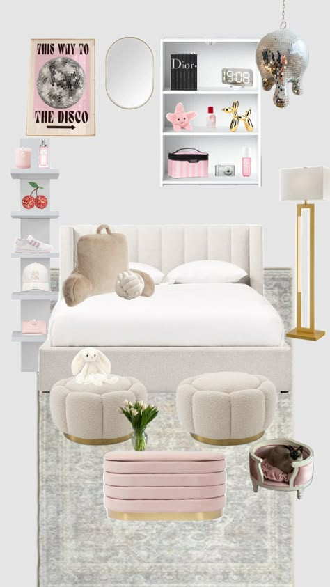 #myfirstshuffle White Room Decor, Room Redesign, Makeover Bedroom, Preppy Room, Cozy Room Decor, Room Stuff, Dream Room Inspiration, Room Makeover Bedroom, Cute Room