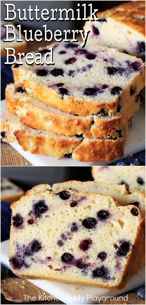 Buttermilk Blueberry Bread Recipes Using Buttermilk And Blueberries, Blueberry Sweet Bread, Blueberry And Buttermilk Recipes, Quick Bread Using Buttermilk, Blueberry Bread With Buttermilk, Blueberry Buttermilk Bread, Buttermilk Loaf Bread, Breads Made With Buttermilk, Buttermilk Sweet Bread