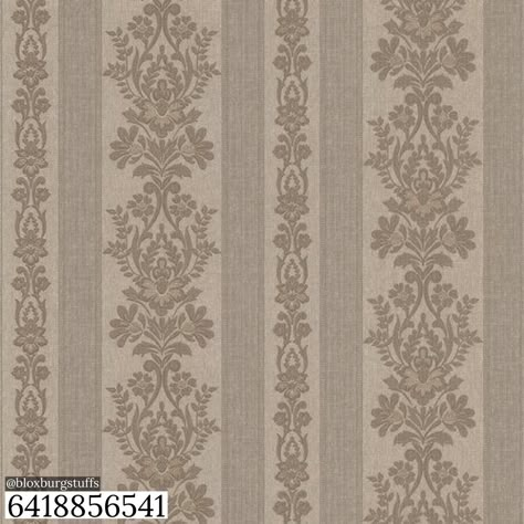 Bloxburg Wallpaper, Bloxburg Victorian House, Bloxburg Picture Codes, Stripes Pattern Wallpaper, Peelable Wallpaper, Bloxburg Building, Codes Wallpaper, Blox Burg, Brewster Wallcovering